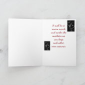 **ONTMOET ME ONDER MISTLETOE ZIE HOE "VEEL" IK HOU FEESTDAGEN KAART (Binnen)