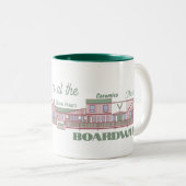 Ontmoet me op de Boardwalk Mok (Voorkant rechts)