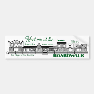 Ontmoet me op de VOFS Boardwalk Bumpersticker