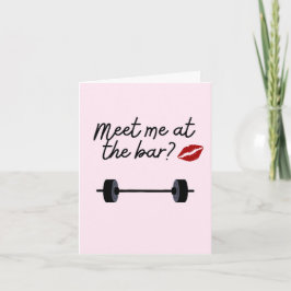 Ontmoet me op Valentijnsdag bij Bar Funny Gym Vale Kaart