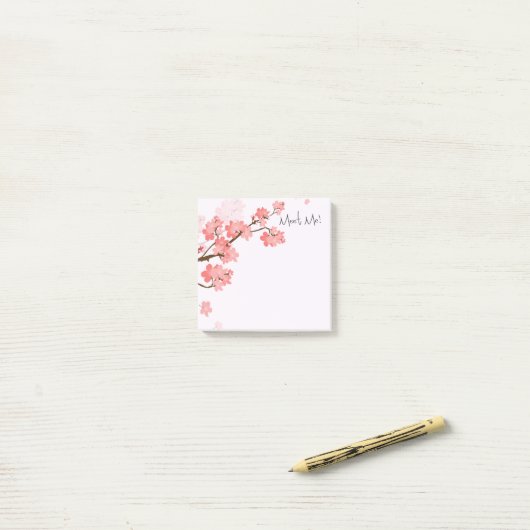 Ontmoet me post-it® notes (Op bureau)