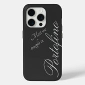 Ontmoet me vanavond in Portofino - donkergrijs - e Case-Mate iPhone Case (Achterkant)