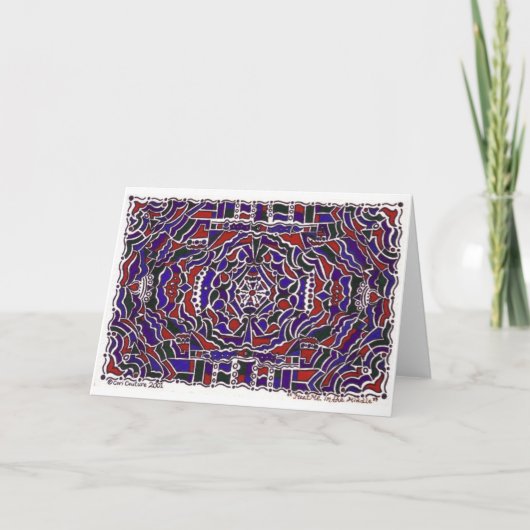 Ontmoet mij in het midden kaart (Voorkant)