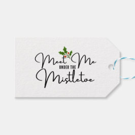 Ontmoet mij onder de Mistletoe Romantische Gift La Cadeaulabel