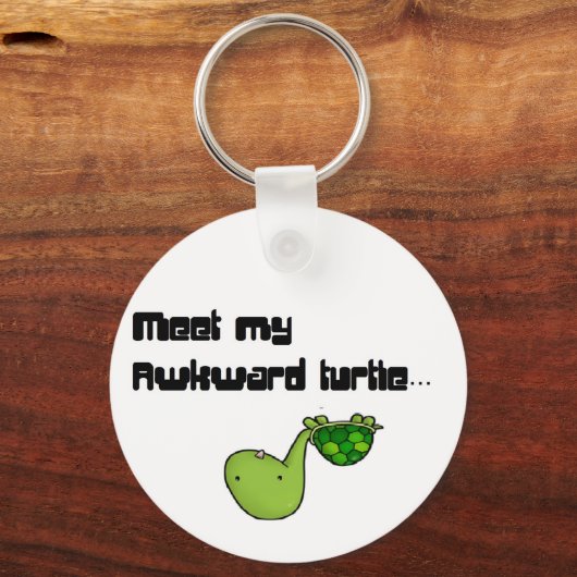 ontmoet mijn schildpad sleutelhanger (Voorkant)