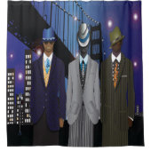 Ontmoet onder de brug douchegordijn (Voorkant)