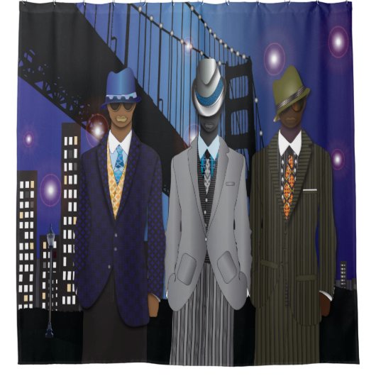 Ontmoet onder de brug douchegordijn (Voorkant)