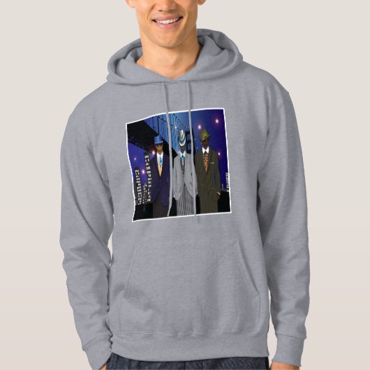 Ontmoet onder de brug hoodie (Voorkant)