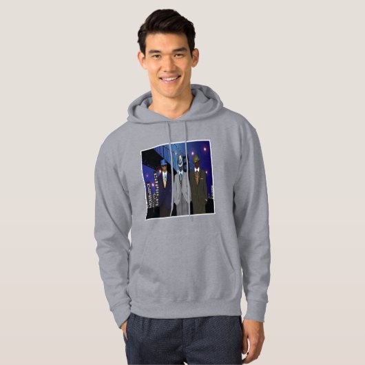 Ontmoet onder de brug hoodie (Voorkant volledig)