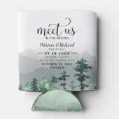 Ontmoet ons in de buitenbruiloft van de Bossen spa Blikjeskoeler (Achterkant)