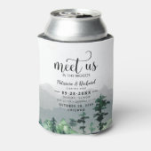 Ontmoet ons in de buitenbruiloft van de Bossen spa Blikjeskoeler (Blikje Achterkant)