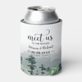 Ontmoet ons in de buitenbruiloft van de Bossen spa Blikjeskoeler (Blikje Voorkant)