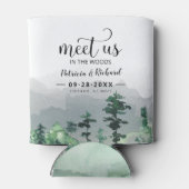 Ontmoet ons in de buitenbruiloft van de Bossen spa Blikjeskoeler (Achterkant)