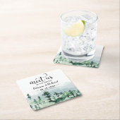 Ontmoet ons in de buitenbruiloft van de Bossen spa Kartonnen Onderzetters (Insitu)