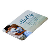 Ontmoet ons op de bruiloft van bestemming sparen d magneet (Linkerzijde)