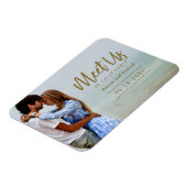 Ontmoet ons op de bruiloft van bestemming sparen d magneet (Linkerzijde)