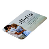 Ontmoet ons op de bruiloft van bestemming sparen d magneet (Linkerzijde)