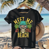 Ontmoet op het strand T-shirt