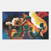 Ontmoet Rechthoekige Sticker (Voorkant)