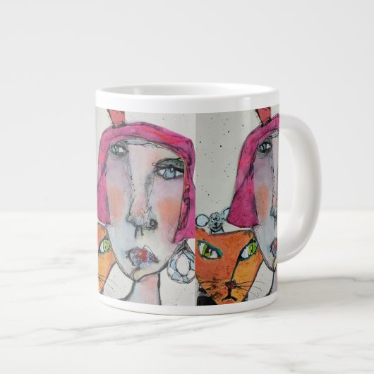 Ontmoet Tom en Jerry Jumbo Mok (Voorkant rechts)