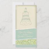 Ontmoete Kerstkaart kerstklok 1 (Voorkant)