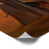 "ontmoeten en begroeten" 36 x 20 Poster (Hoek)