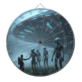 Ontmoeting met aliens. dartbord (Voorkant)