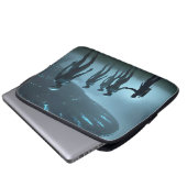 Ontmoeting met aliens. laptop sleeve (Voorkant onderkant)