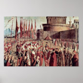 ontmoeting met de paus van carpaccio poster (Voorkant)
