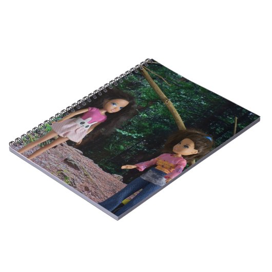 Ontmoeting met mijn zus in het bos notitieboek (Linkerzijde)