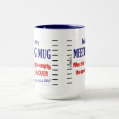Ontmoeting Mok Funny Office Humor Coffee Mok (Midden)