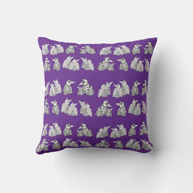 Ontmoeting van de vogels kussen (Achterkant)