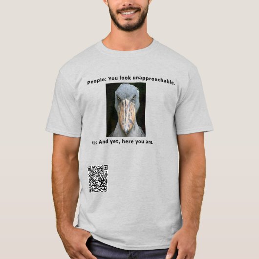 Ontoegankelijk T-shirt (Voorkant)