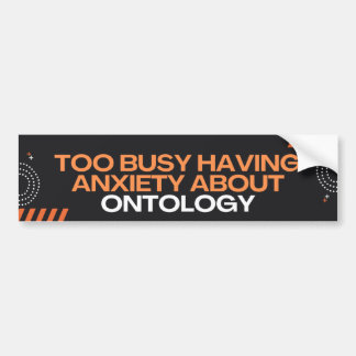 ontologie bumpersticker