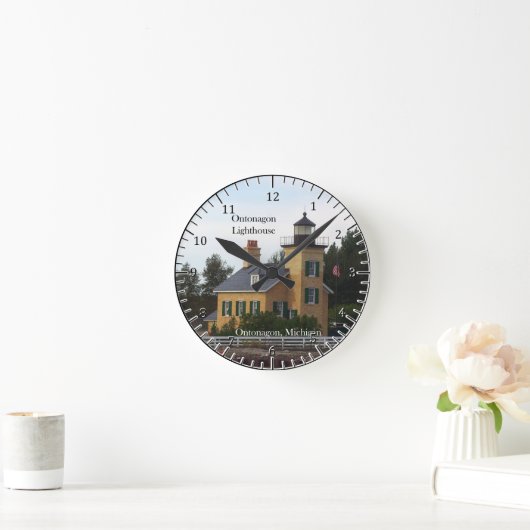 Ontonagon Lighthouse klok (Huis)