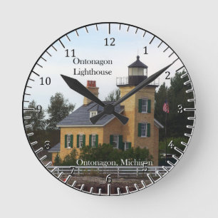 Ontonagon Lighthouse klok