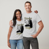 Ontonagon Michigan Snowmobile Beer Mannen Gray T-shirt (Unisex)