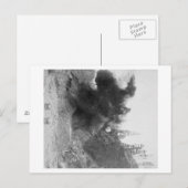 Ontplofbare aftakking aan de zijkant van de bergen briefkaart (Voorkant / Achterkant)