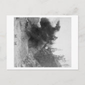 Ontplofbare aftakking aan de zijkant van de bergen briefkaart (Voorkant)