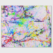 Ontplofbare kleuren cadeaupapier (Vlak)