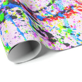 Ontplofbare kleuren cadeaupapier (Rol Hoek)