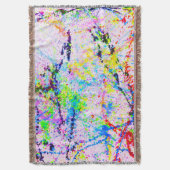 Ontplofbare kleuren deken (Voorkant Verticaal)