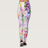 Ontplofbare kleuren leggings (Achterkant)