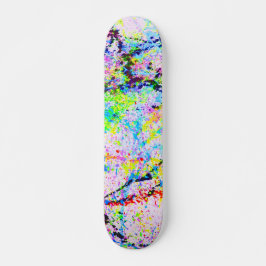 Ontplofbare kleuren persoonlijk skateboard