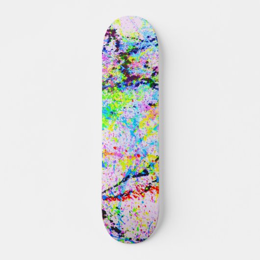 Ontplofbare kleuren persoonlijk skateboard (Voorkant)