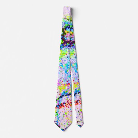 Ontplofbare kleuren stropdas (Voorkant)