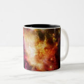 Ontplofbare nebula tweekleurige koffiemok (Voorkant rechts)