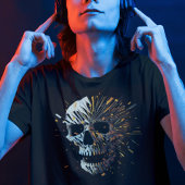 Ontplofbare schedel - Abstracte wollen schedel omh T-shirt