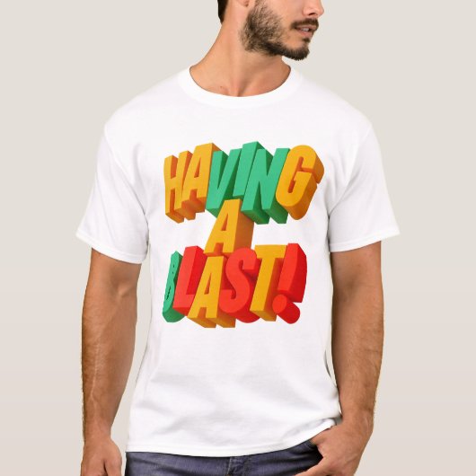 Ontploffende 3D-kunst T-shirt (Voorkant)