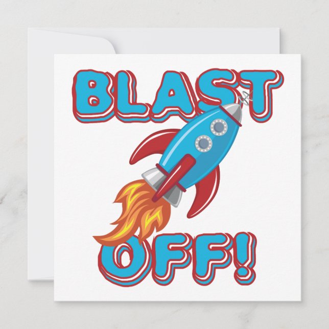 Ontploffing van het Schip van de Raket (Voorkant)